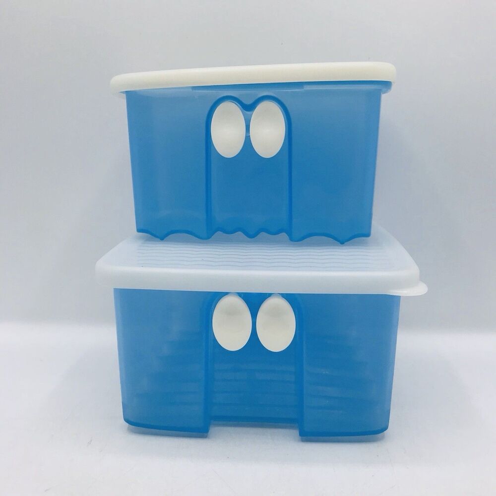 Tupperware FridgeSmart Medium&Mini Vented Storage Containers #4735 #3993 VTG NOS